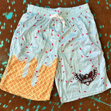 Custom Ice Cream Drip Shorts