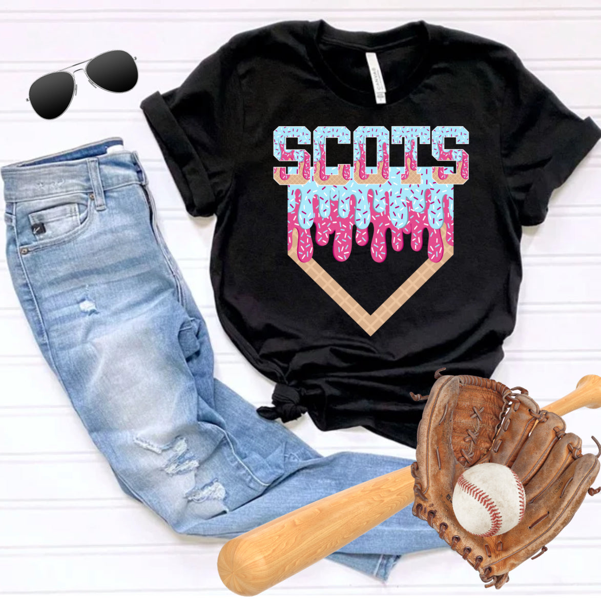 Ice Cream Drip Spirit Tee
