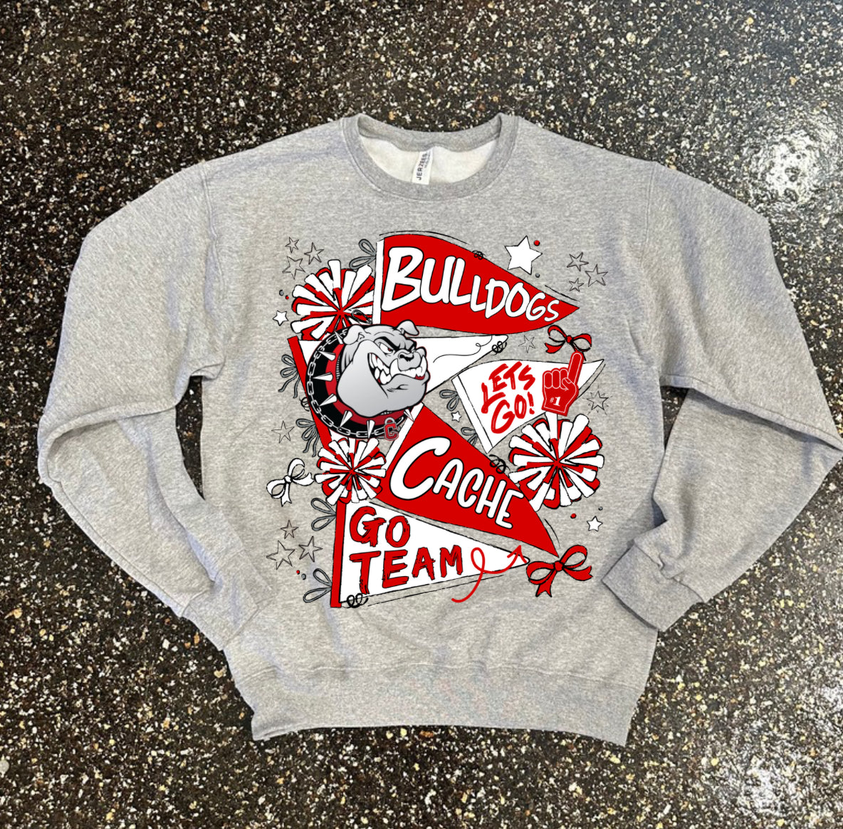 Custom Pennant Spirit Sweatshirt