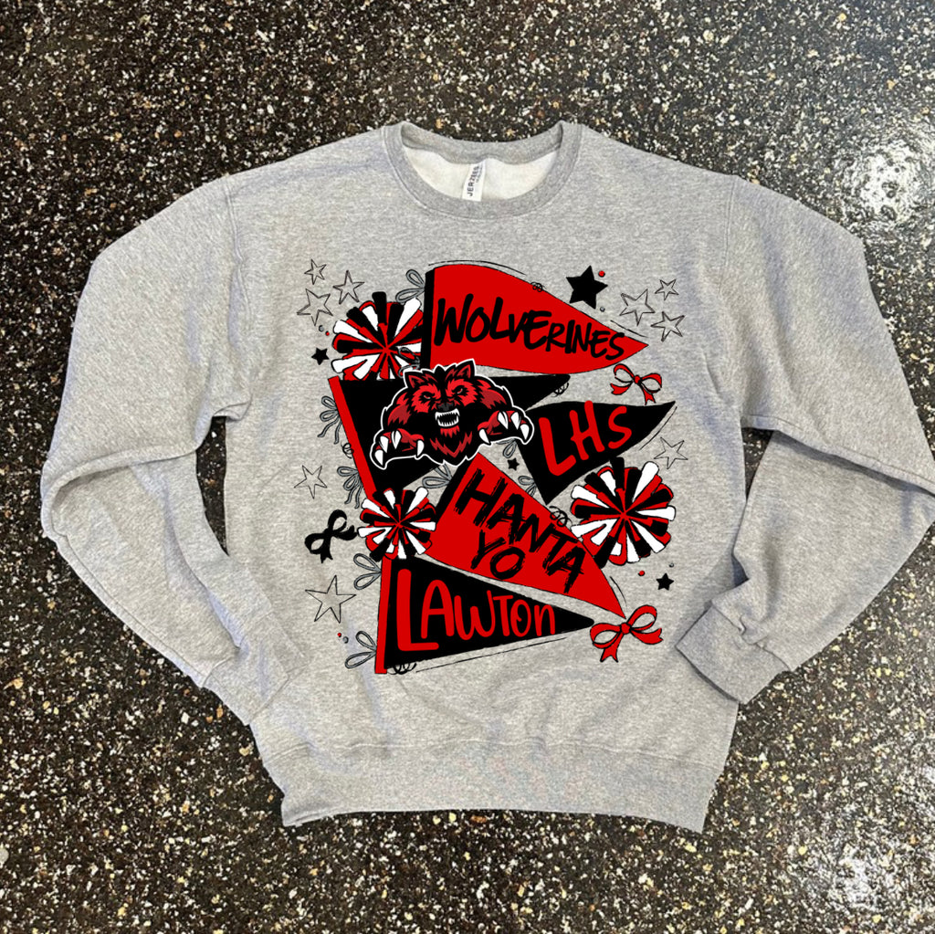 Custom Pennant Spirit Sweatshirt