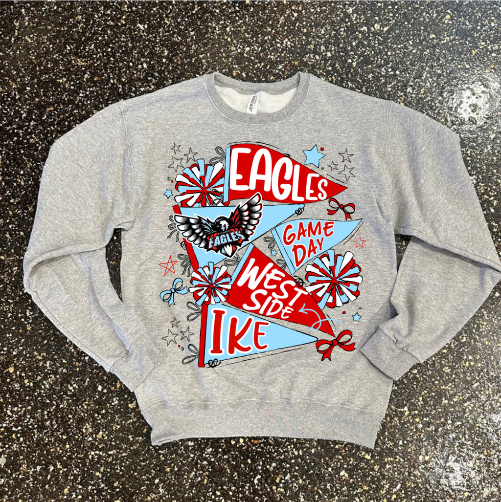 Custom Pennant Spirit Sweatshirt