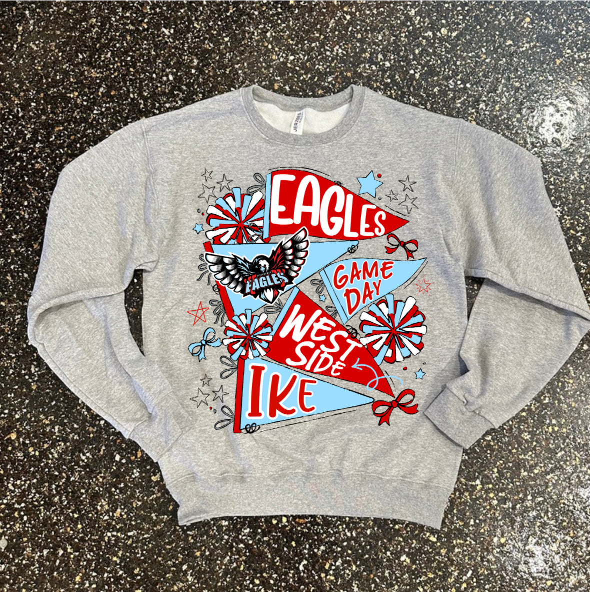 Custom Pennant Spirit Sweatshirt