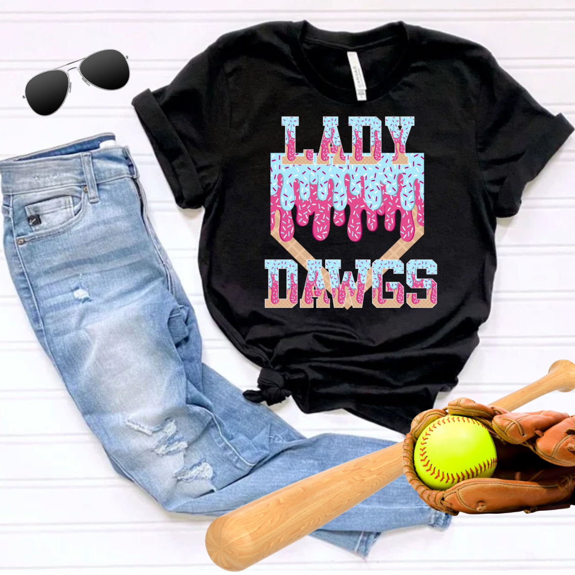 Ice Cream Drip Spirit Tee