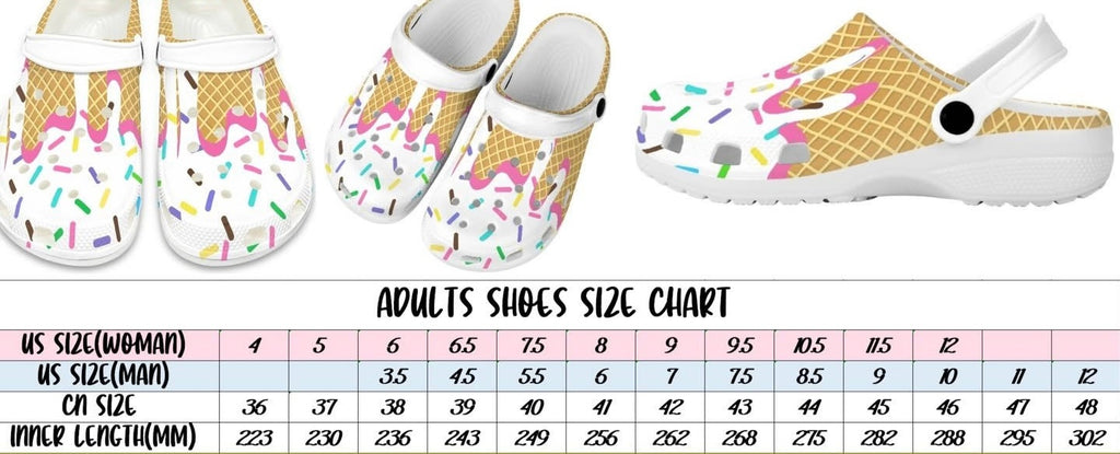 Custom Ice Cream Crocs