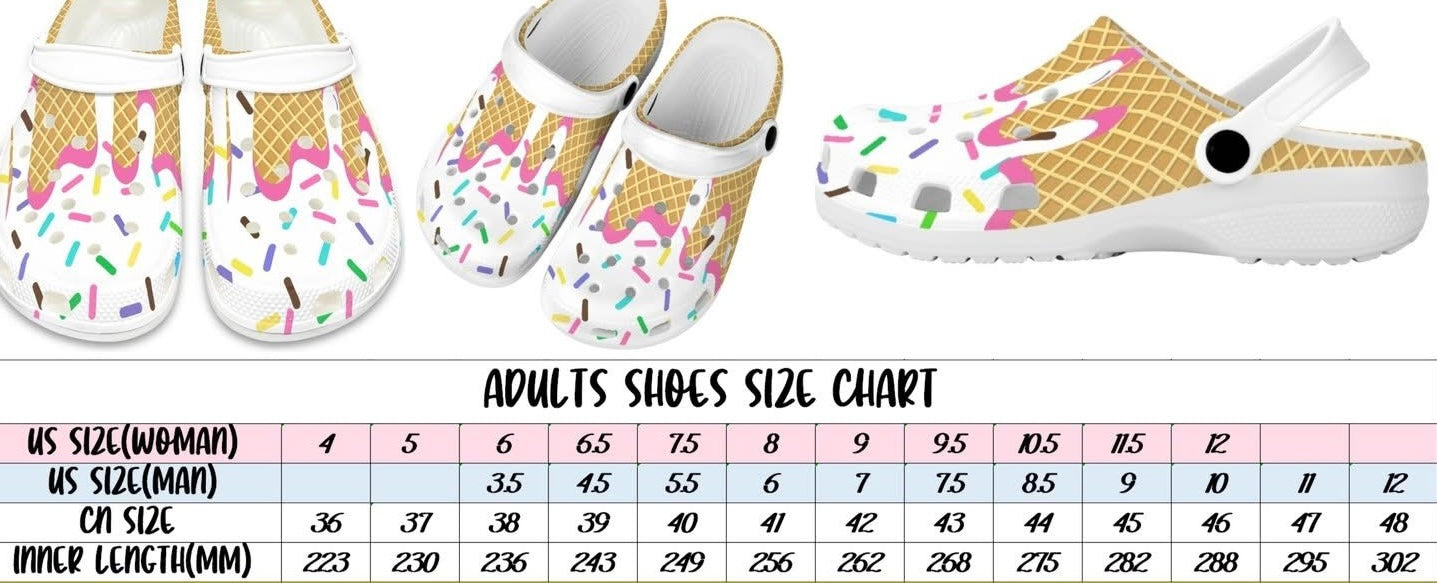 Custom Ice Cream Crocs