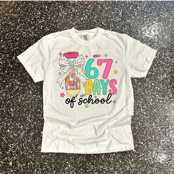 67th Day of School Tee
