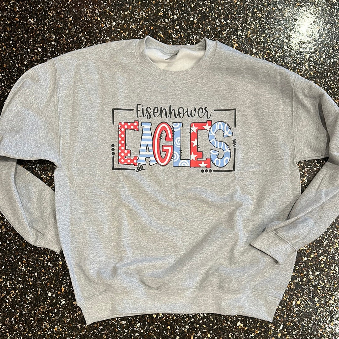 Eisenhower Eagles Sweatshirt (You Select School)