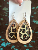 Acrylic Glitter Custom Design Earrings