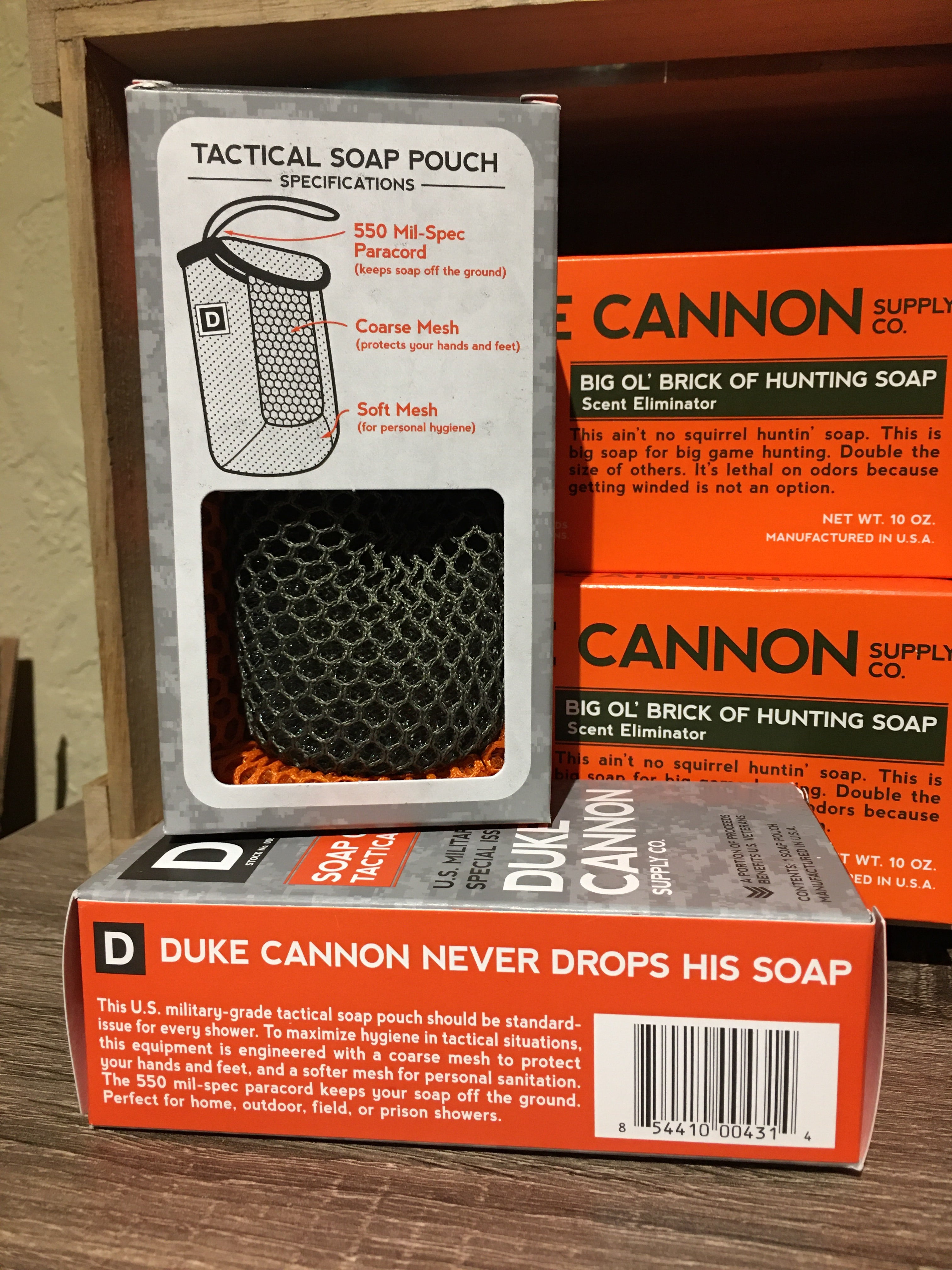 Tactical Soap on a Rope Pouch