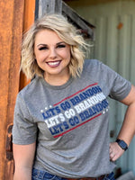 Let’s Go Brandon Patriotic Tee