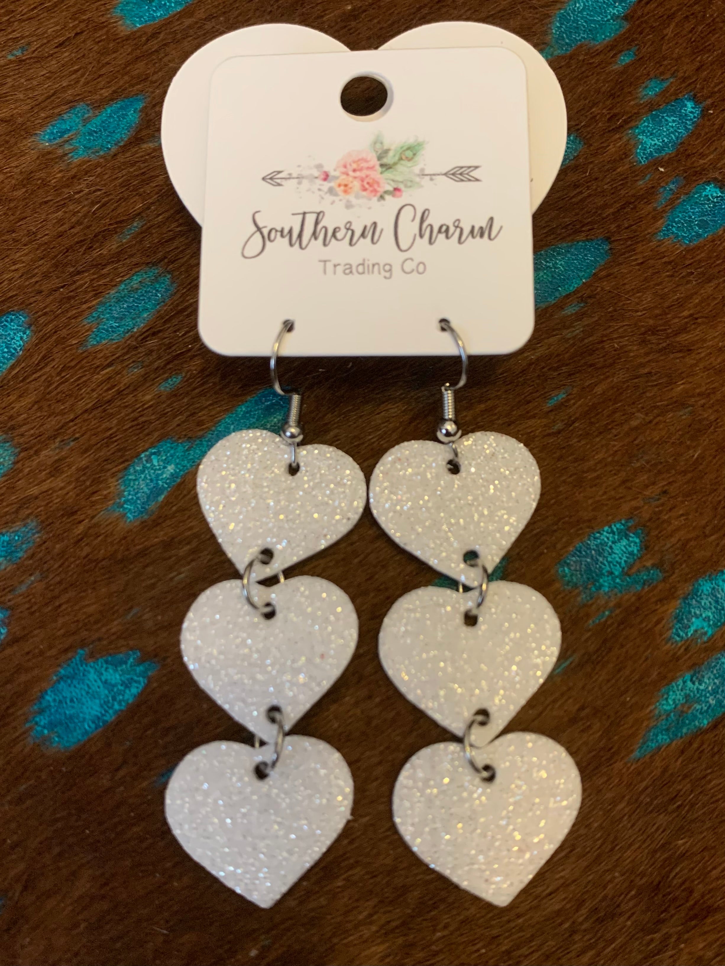 Heart Drop Glitter Corkies