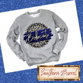 Bobcats Glitter Spirit Sweatshirt - Blue
