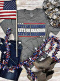 Let’s Go Brandon Patriotic Tee