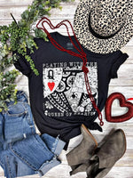 Queen of Hearts Tee