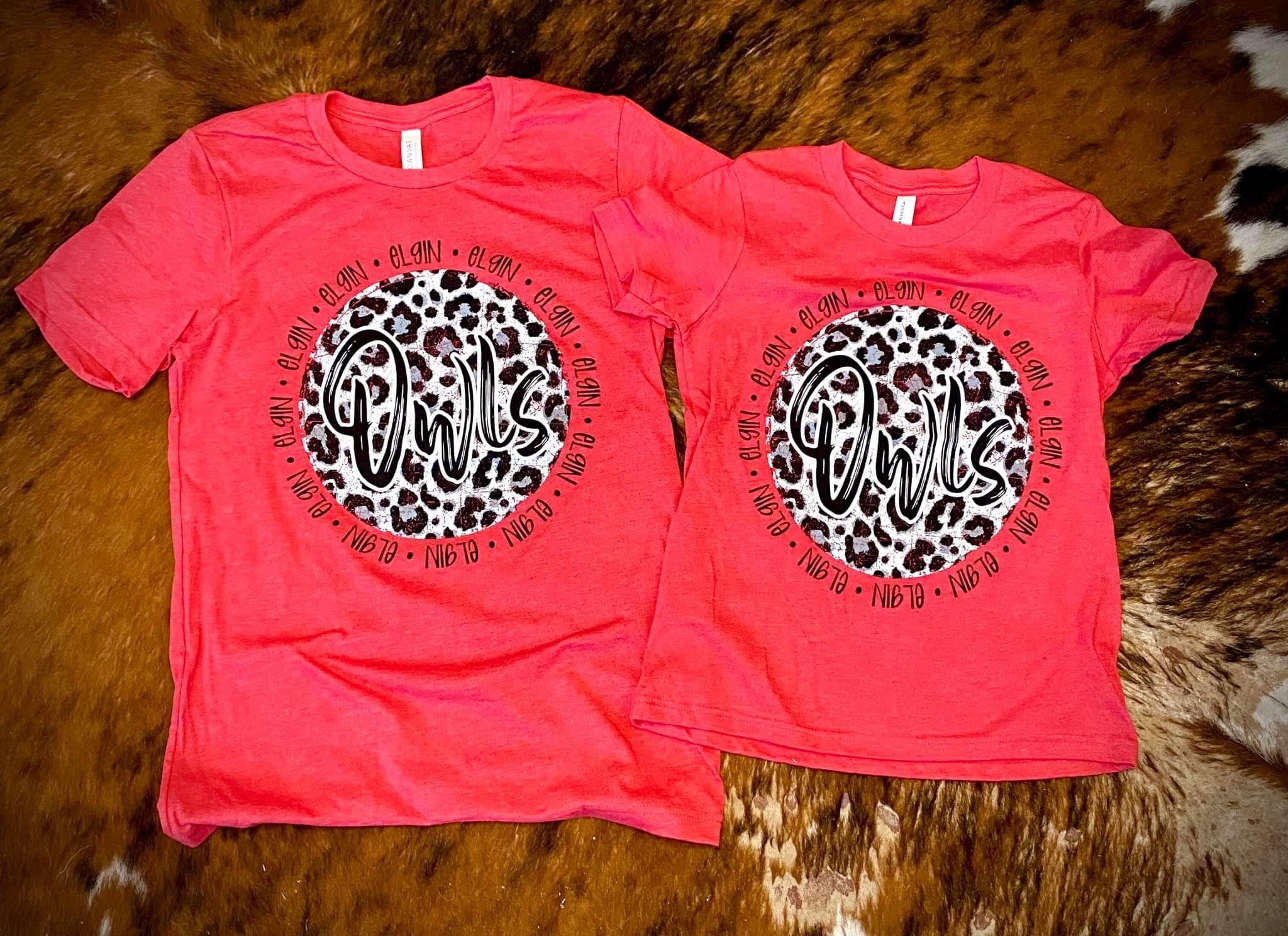 Elgin Snow Leopard Spirit Shirt